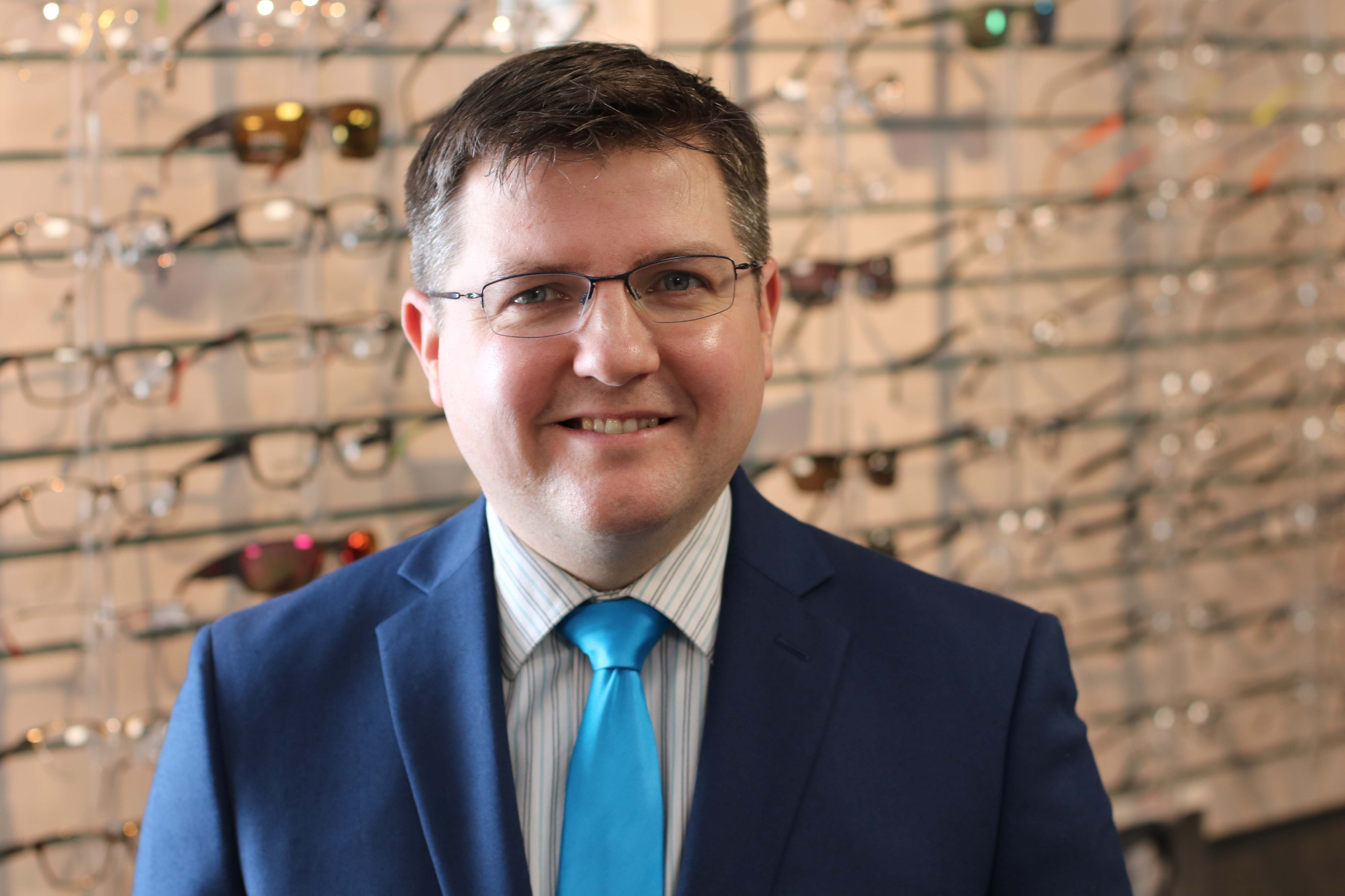 This is a photo of Dr. Stephen M. Baker from Northern Optics Eye Care Office in Oswego, NY and Watertown, NY.